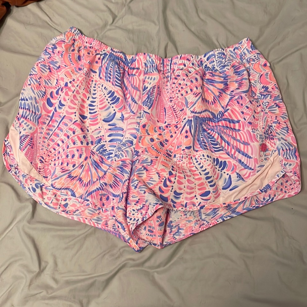 Euc Lilly Pulitzer ocean trail shorts xl
